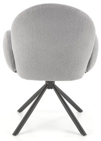 Scaun K498 tapitat gri