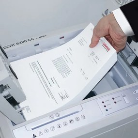 Tocator EBA Shredcat 8280 Auto C, alb