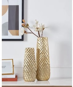 Vază metalică Eglo 421054 NILGAUT 40,5x14 cm auriu