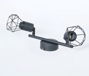 Brilagi - Spot CAGE 2x E14, 40W, 230V