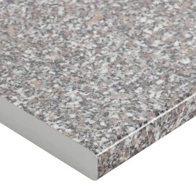 Blat de bucatarie, gri cu textura granit, 50x60x2,8 cm, PAL Gri