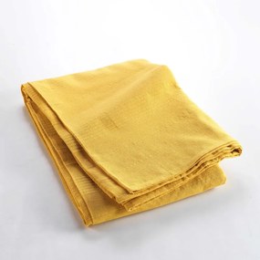 Cuvertură galbenă 180x220 cm Lucile – douceur d'intérieur