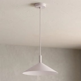 Lustră suspendată pe cablu ANEGA, 1x GX53, 15W, 230V, Ø 30 cm, crem