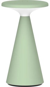 Lampă de birou LED PAROS, 1,8W, 5V USB, 1800 mAh, IP44, verde, reglabilă