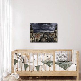 Tablou cu basilică (70x50 cm)