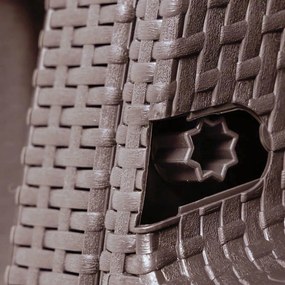 Set de mobilier de grădină Corfu relax duo, set cappuccino