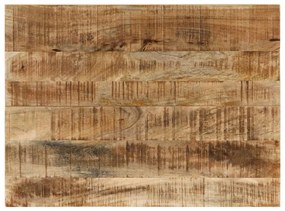 Blat de masa, 25-27 mm, 80x60 cm, lemn masiv de mango