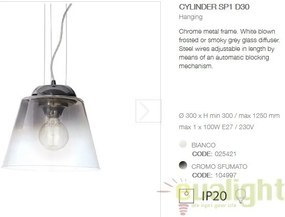 Pendul diametru 30cm CYLINDER SP1 D30 CROMO 104997