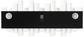 Cuier de perete alb din lemn de pin Picket – Umbra