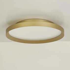 Plafoniera LED dimabila CCT 3000/4000K Prisma 35 auriu