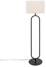 Lampă de podea Alec negru înălțime 154 cm