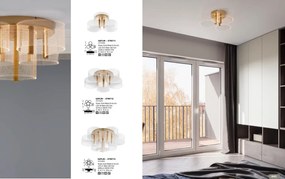 Lustra LED aplicata design ultra-modern GATLIN 41W