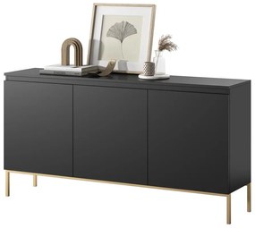 Dulap Bennasi B3  (negru + auriu). 1098846