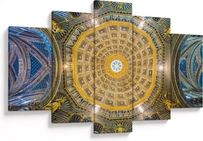 Tablou cu tavanul bisericii Siena (150x105 cm)