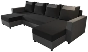 Expedo Colțar extensibil în formă de U COOPER, 303x140, sawana 14/sawana 05