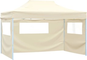 vidaXL Cort pentru Petreceri Crem 291 x 431 x 315 cm Material Oxford
