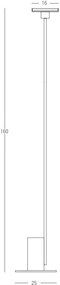 Lampadar/Lampa LED de podea design modern minimalist Trix