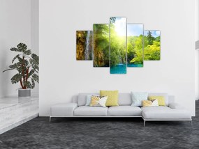 Tablou - cascadele în djunglă (150x105 cm)