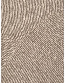 Covor bej țesut manual din lână 120x180 cm Eleni Light Beige – Hanse Home