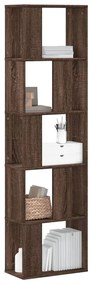vidaXL Bibliotecă 5 niveluri stejar maro 45x23,5x162,5 cm lemn