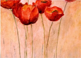 Tablou - Lalele roșii (70x50 cm)