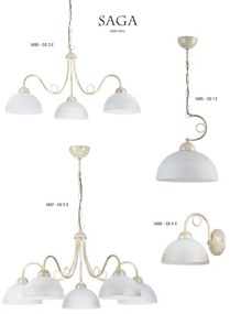 Jupiter 1485 - Lustra cu lant SAGA 1xE27/60W/230V