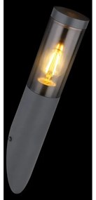 Aplica de perete pentru iluminat exterior design modern IP44 Boston antracit