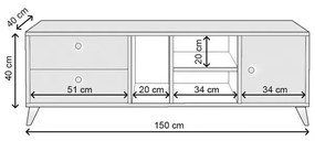 Comoda TV Onay - L3022