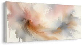 Tablou abstracție în culori pastelate