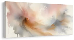 Tablou abstracție în culori pastelate