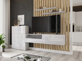 Mobilier living Berny 54 (alb + Alb lucios). 1087170