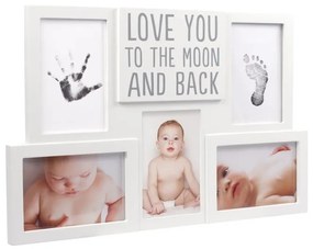 Kit rama foto amprente cerneala - Love you to the moon and back - Pearhead