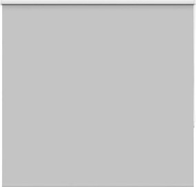 vidaXL Jaluzea cu role opace gri deschis lățime material 141,6 cm