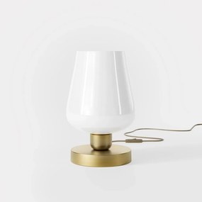 Veioza design italian din alama si sticla Talis