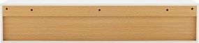 Comoda TV suspendata LOFT 150cm natur/ alb