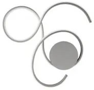 Aplica/Plafoniera moderna LED SMD 41W PL.TWIST/SILVER_PC