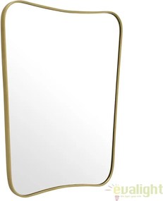 Oglinda design Lux cu rama din alama, Vivienne 59x76,5cm 111587 HZ