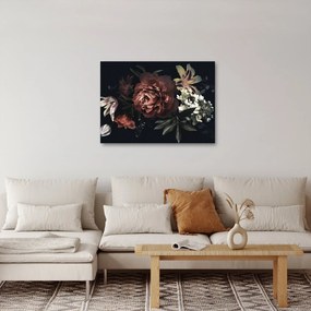 Tablou - Flori întunecate (70x50 cm)