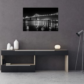 Tablou - pod albnegru (90x60 cm)