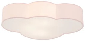 Brilagi - Plafonieră pentru copii NIMBUS 4xE27/15W/230V 46x63 cm, roz