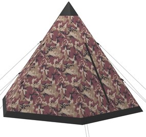 vidaXL Cort pentru 4 persoane, multicolor
