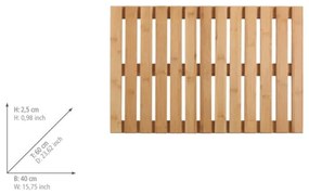 WENKO 23838100 – Covoraș de baie 40x60 cm, maro