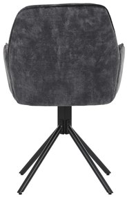 Scaun sufragerie Heridas (negru). 1120596