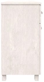 Servanta, alb, 113x40x80 cm, lemn masiv de pin 1, Alb