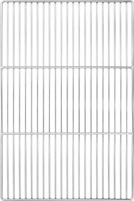 vidaXL Grătar Argintiu 60 x 40 cm Oţel inoxidabil