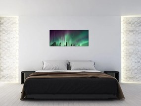 Tablou cu Northern Lights (120x50 cm)