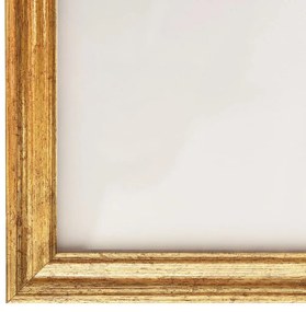 Rame foto colaj pentru perete masa, 5 buc., auriu, 50x50 cm MDF 5, Auriu, 50 x 50 cm