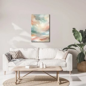 Tablou valuri pastelate delicate
