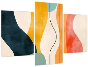 Tablou - Ilustrație colorată minimalistă II. (90x60 cm)