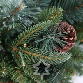 Coronita de Craciun Decorata 50 LED 60 cm